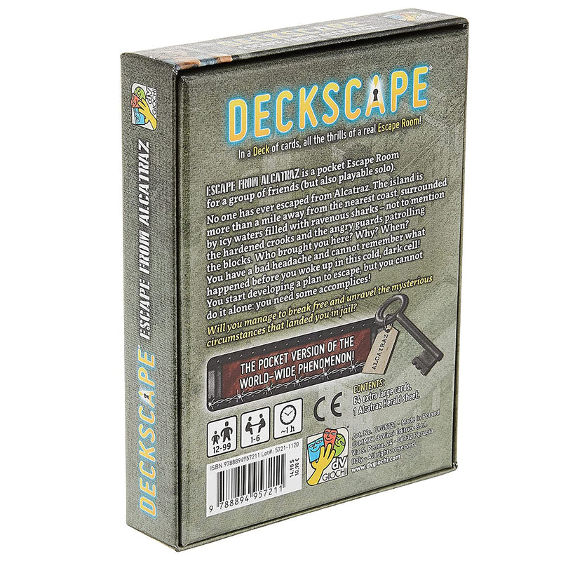 Deckscape: Escape from Alcatraz Card Game