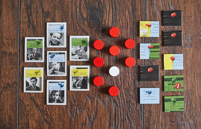 Capstone Games: Watergate, Strategy Board Game, History of Watergate Included, 2-Player Game of The Year 2019, Ages 12 and Up, 30-60 Minute Playtime, Cover Color May Vary