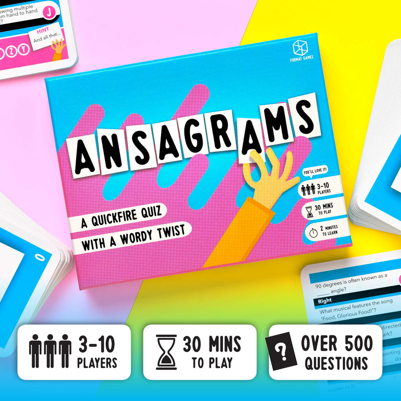 Ansagrams Card Game