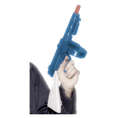 Gangsters Tommy Gun Blue Adult 1
