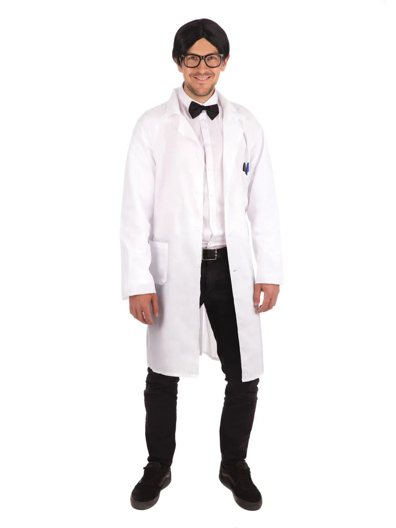 Mens Doctor Coat Adult Costume Male Halloween