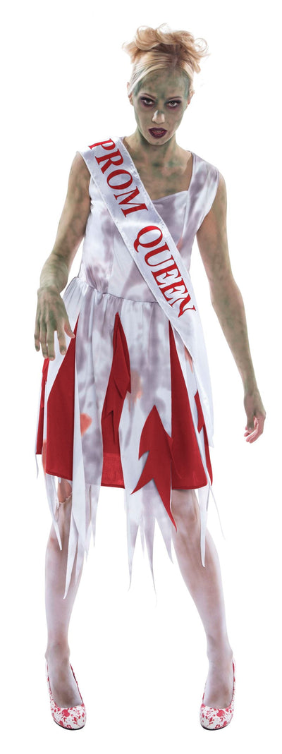 Horror Prom Queen Adult Costume Female Uk Size 10 14_1 AC241