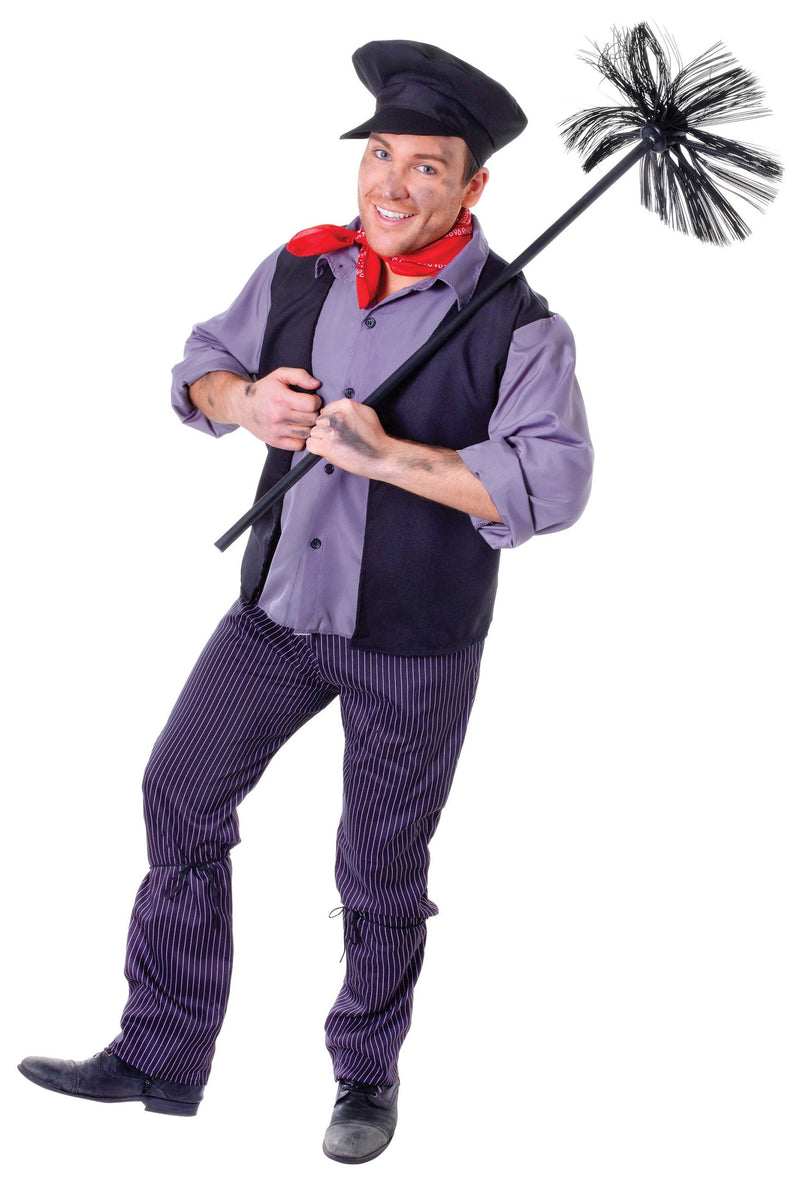 Mens Chimney Sweep Adult Costume Male Halloween_1 AC360