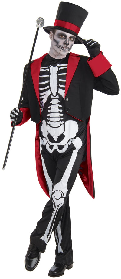 Mens Mr Bone Jangles Adult Costume Male Halloween_1 AC437