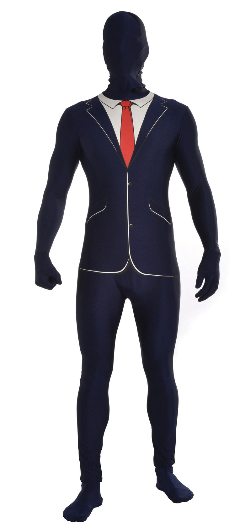 Mens Business Suit Disappearing Man Adult Costume Male Halloween_1 AC608