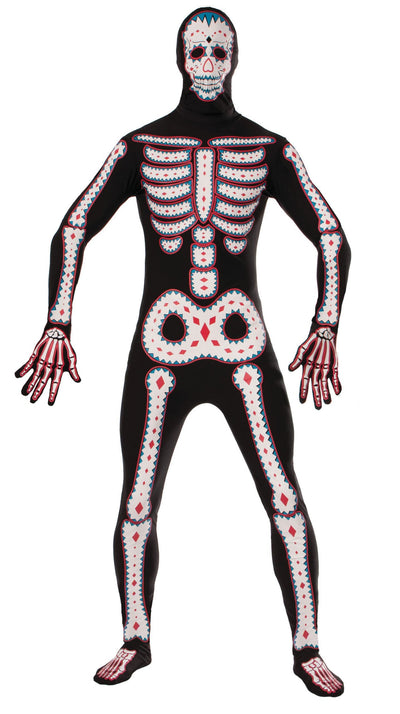 Mens Day Of The Dead Disappearing Man Adult Costume Male Halloween_1 AC609
