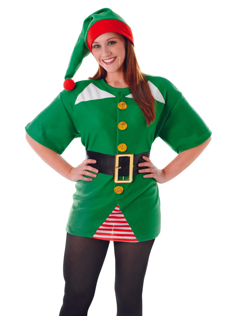 Jolly Elf Costume Kit for Adults