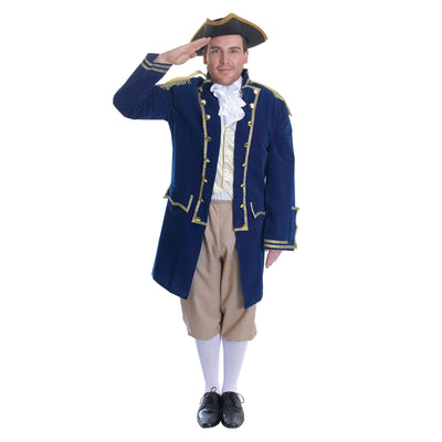 Mens Admiral Of The Fleet Adult Costume Male Chest Size 44" Halloween_1 AC714