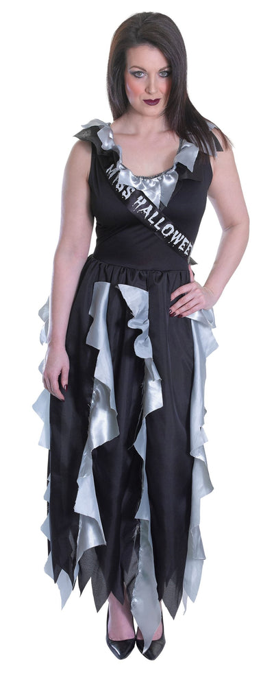 Womens Zombie Prom Queen Adult Costume Female Halloween_1 AC748