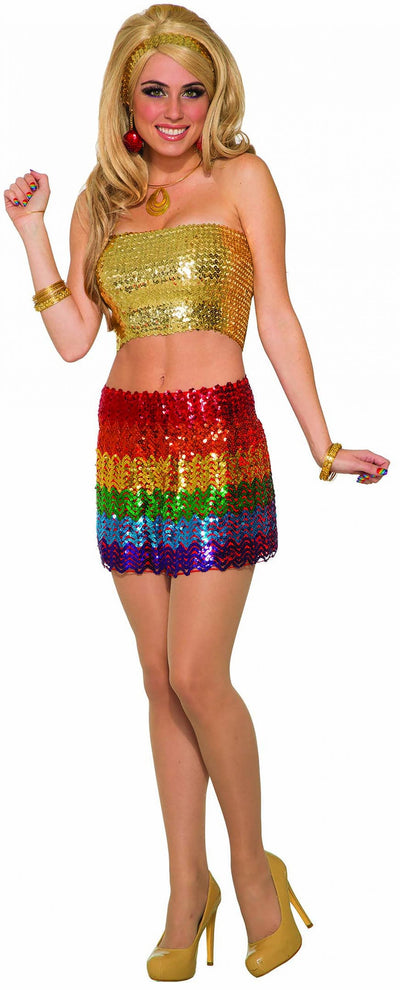 Rainbow Sequin Skirt_1 AC81289