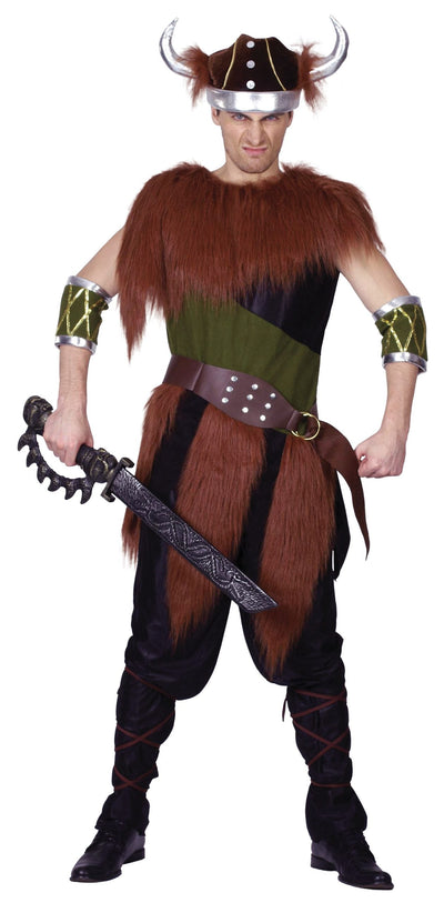 Mens Viking Man Adult Costume Male Halloween_1 AC882