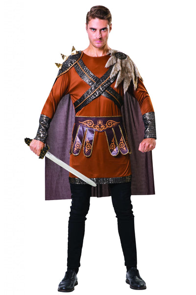 Medieval Warrior Man Brown_1 AF074