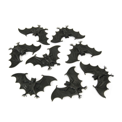 Scary Creatures Bats 8pcs Pkt Animal Kingdom Unisex 8 Per Pack_1 AK024