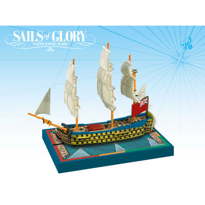 Sails of Glory Ship Pack: HMS Royal George 1788 / HMS Hibernia 1804