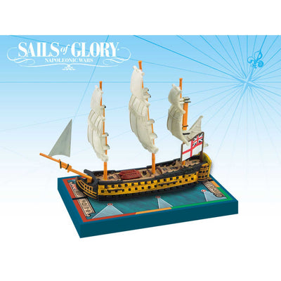 Sails of Glory Ship Pack: HMS Queen Charlotte 1790 / HMS Ville de Paris 1795