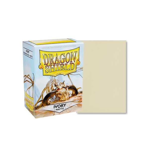 Dragon Shield Matte - Ivory (100 ct. in box)