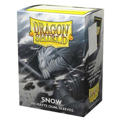 Dragon Shield Dual Matte - Snow (100 ct.)