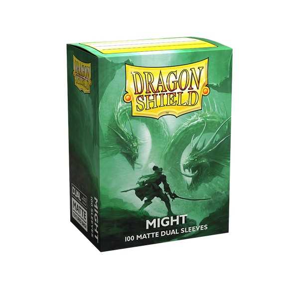 Dragon Shield Matte Dual Sleeves Standard Size- Might (100)