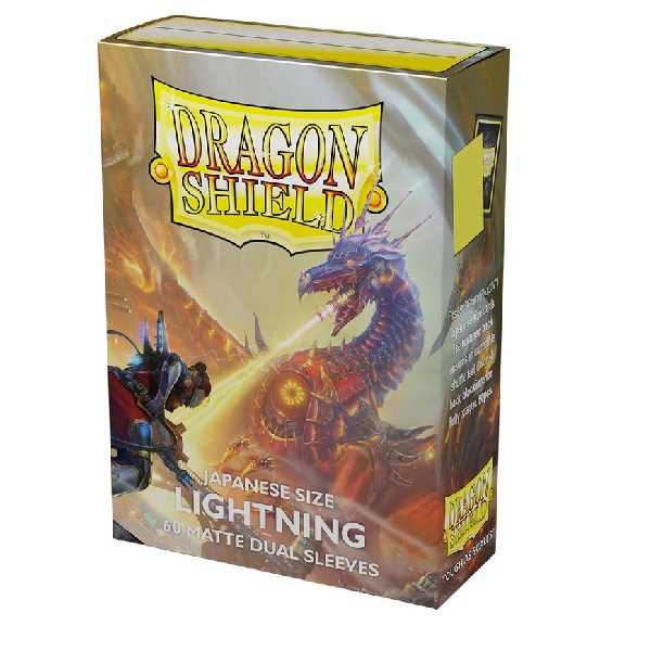 Dragon Shield Japanese Size Dual Matte - Lightning (60 ct.)