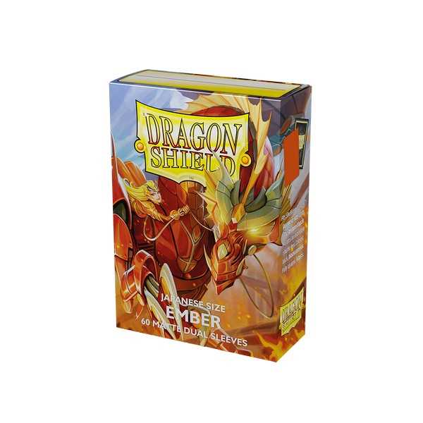 Dragon Shield Japanese Size Dual Matte - Ember (60 ct.)