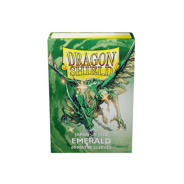 Dragon Shield Matte Sleeves Japanese Size- Emerald (60)