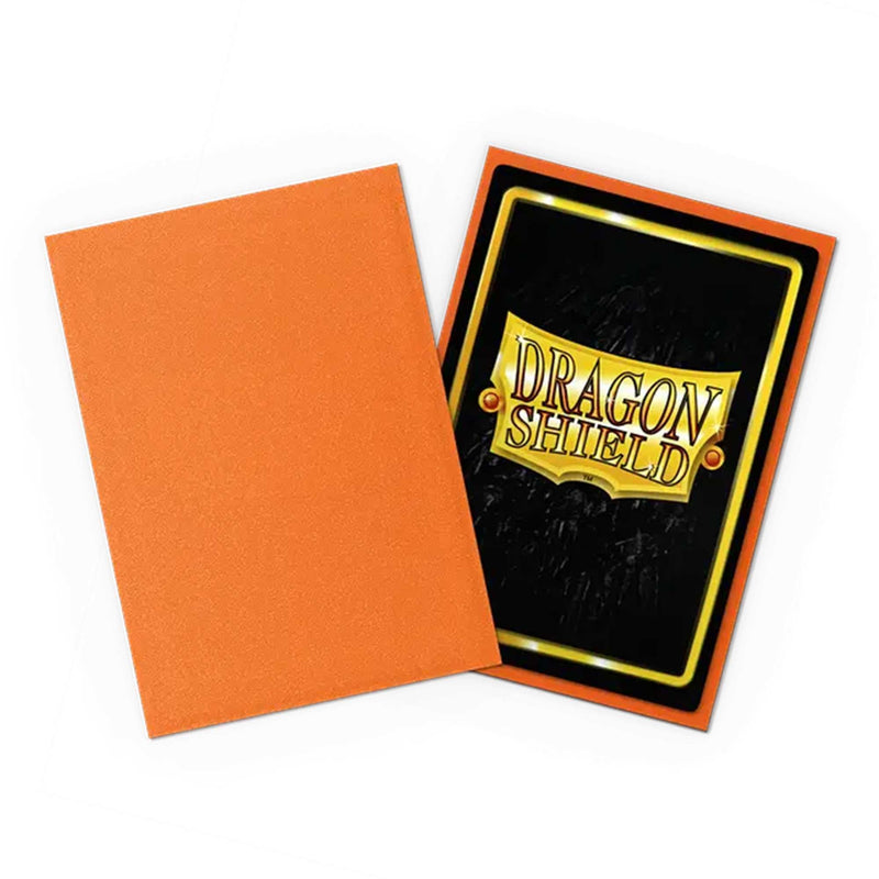 Dragon Shield Amber Matte Sleeves - Japanese Size (60)