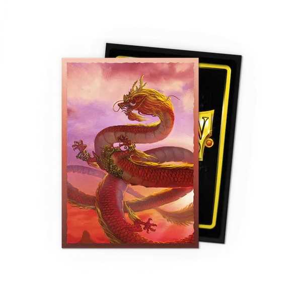 Dragon Shield Wood Dragon 2024 Matte Dual Art Sleeves - Standard Size (100)