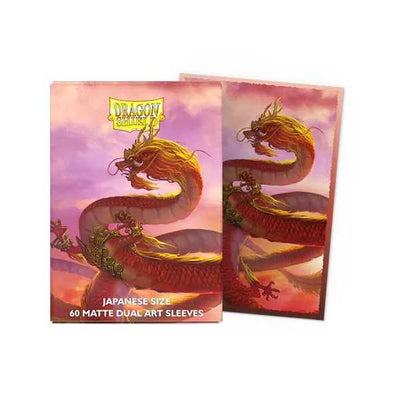 Dragon Shield Wood Dragon 2024 Matte Dual Art Sleeves - Japanese Size (60)