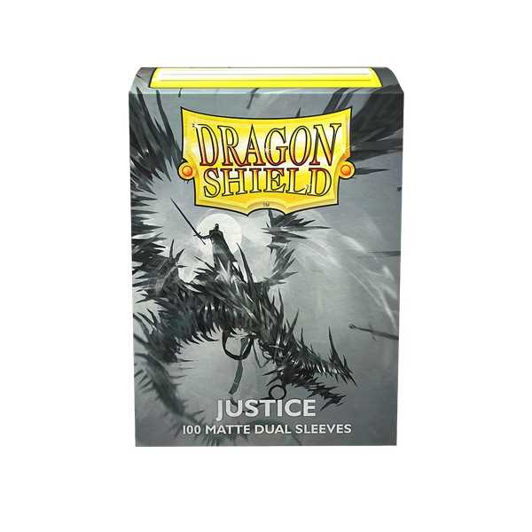 Dragon Shield Matte Dual Sleeves Standard Size -Justice (100)