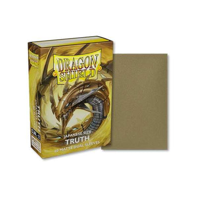 Dragon Shield Matte Dual Sleeves Japanese Size -Truth (60)