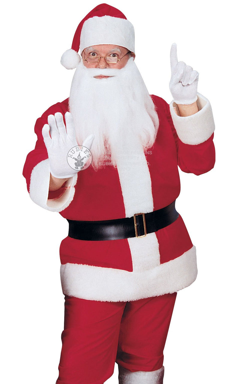 Adult Classic Flannel Santa Suit_1