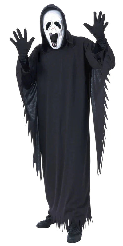 Adult Howling Ghost Costume Scream Mask – Mad Distribution Costumes ...