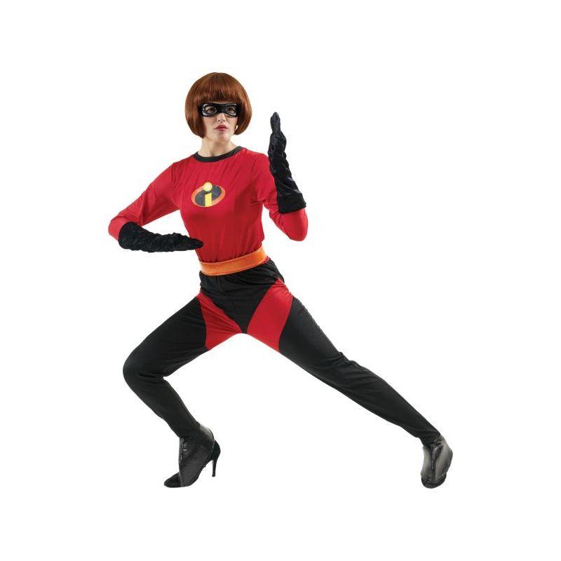 Adult Mrs Incredible Super Hero Fancy Dress Costume_1