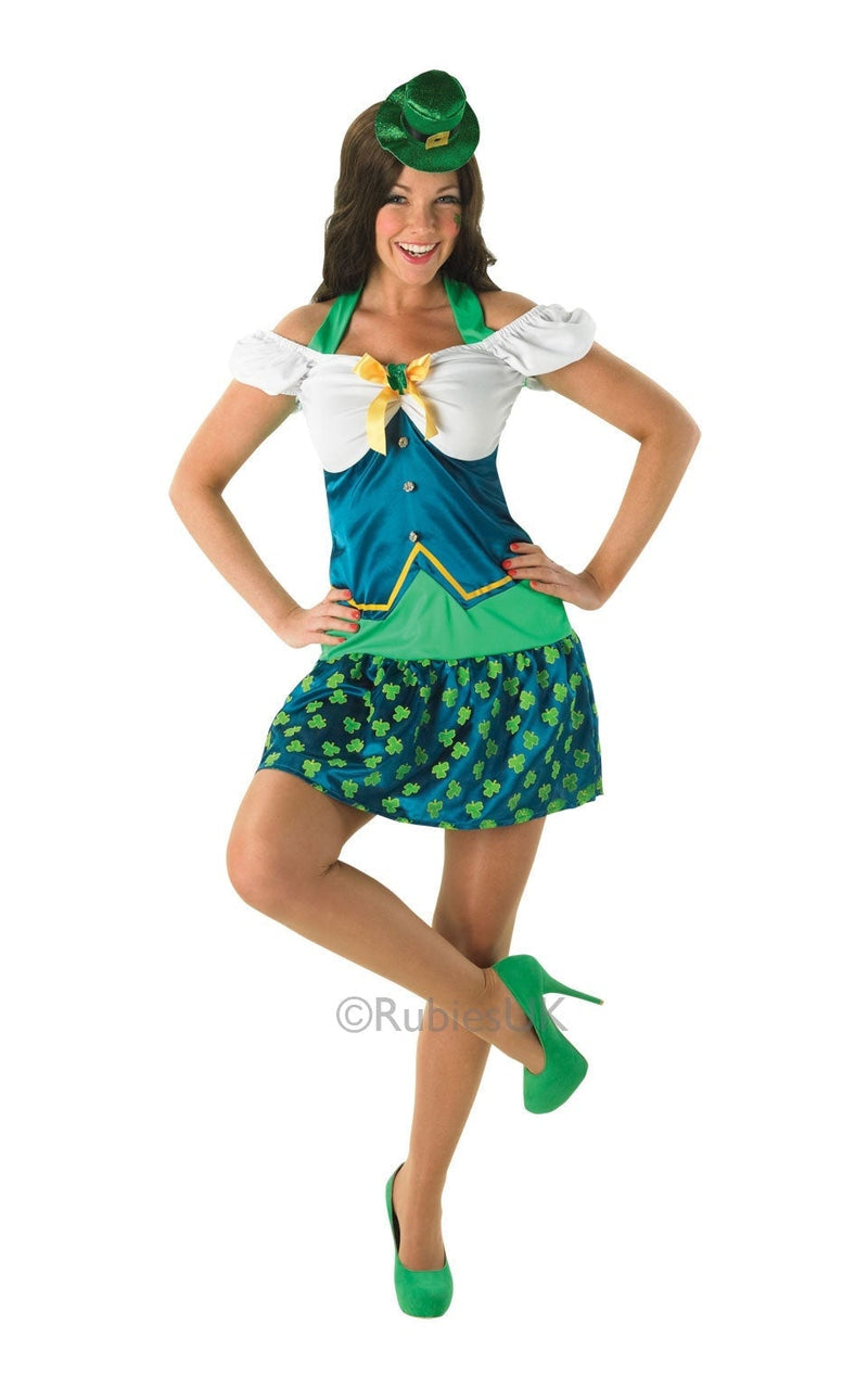 Adult Sexy Leprechaun Costume_1