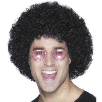 Afro Wig Economy Adult Black_1