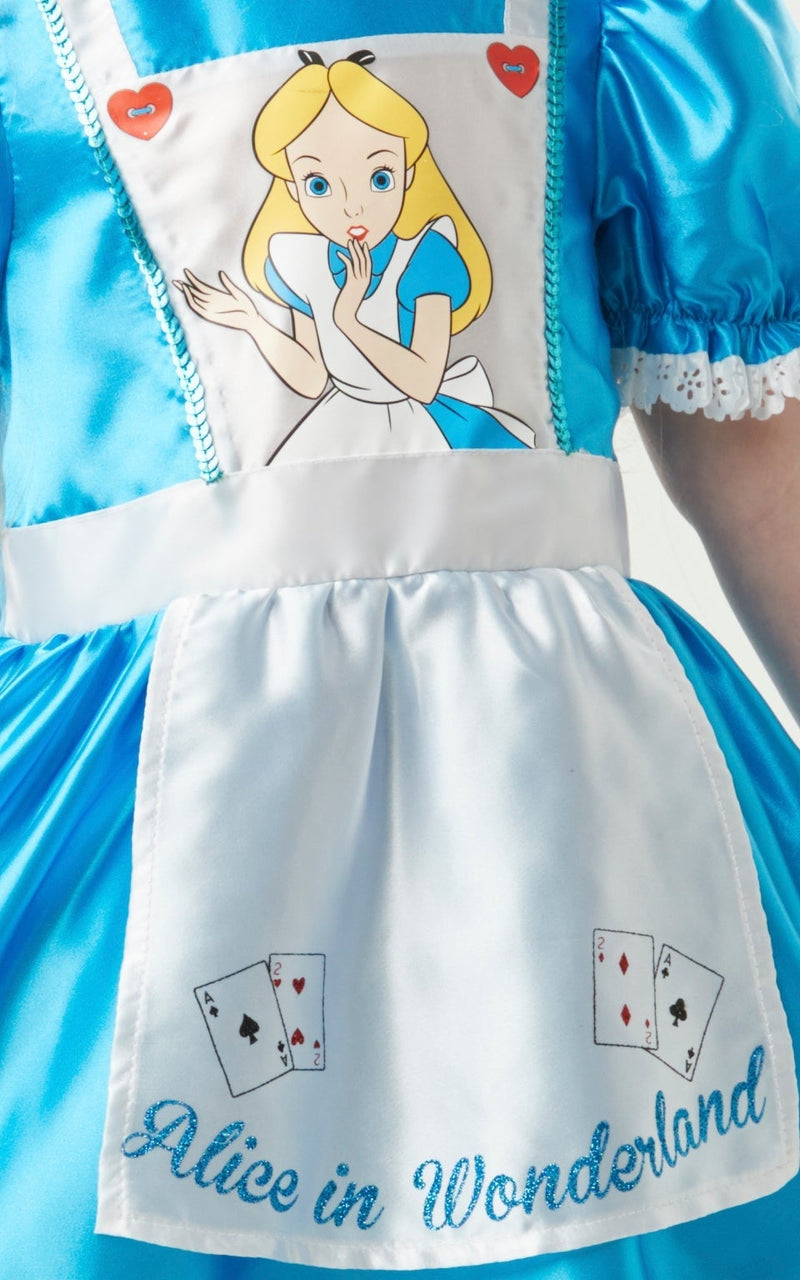 Alice In Wonderland Girls Costume Dress Headband_4