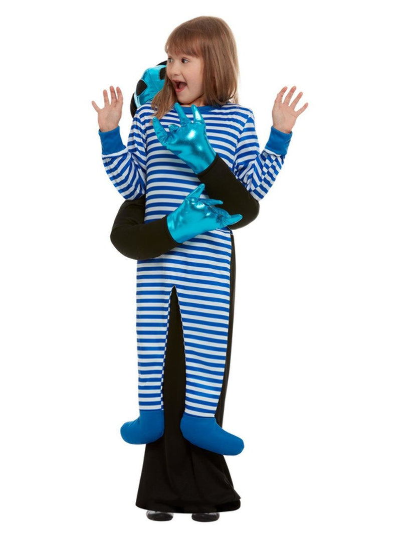 Alien Abduction Costume Child Blue_2