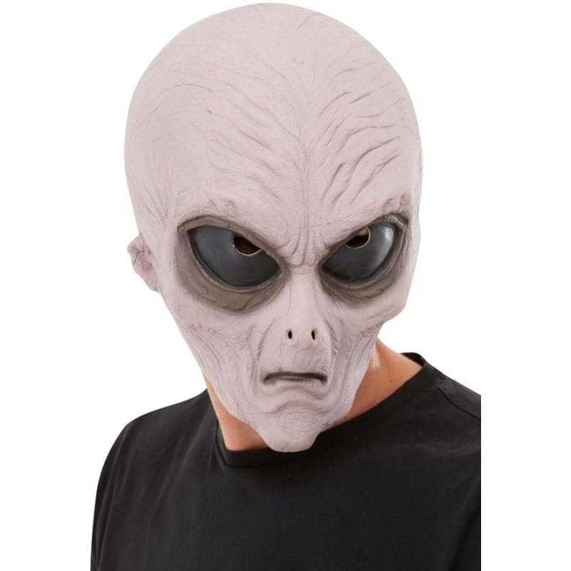 Alien Latex Mask Adult Purple_1