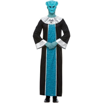 Alien Lord Adult Blue Robe Mask_1