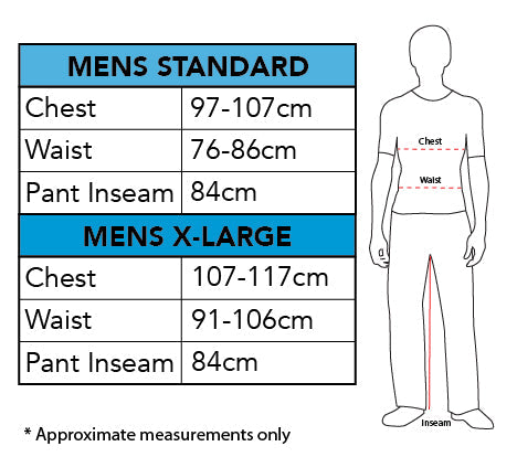 Size Chart Anakin Skywalker Costume Adult Jedi Robes Star Wars Knightfall