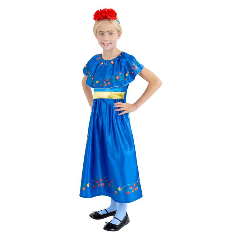 Artist Frida Costume Kids Child_1