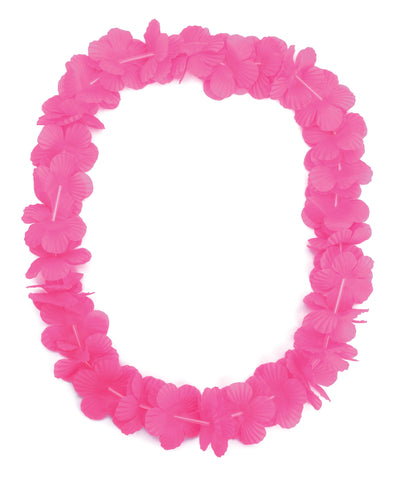 Hawaiian Leis Pink Costume Accessories Unisex Dozen_1 BA008
