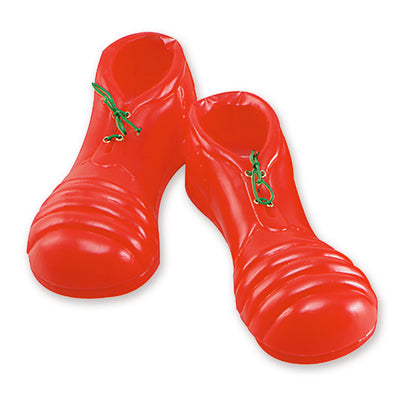 Clown Shoes PVC Red Adult Costume Accessories Unisex_1 BA084
