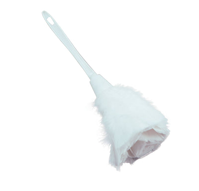 Womens Feather Duster White Costume Accessories Female Halloween_1 BA102