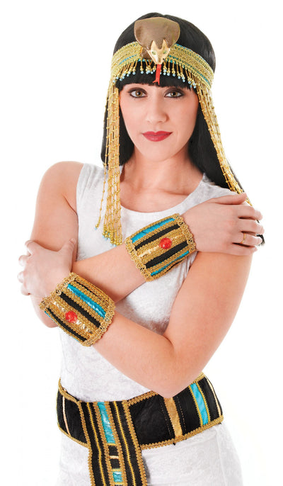 Womens Egyptian Wristbands Costume Accessories Female Halloween_1 BA1061