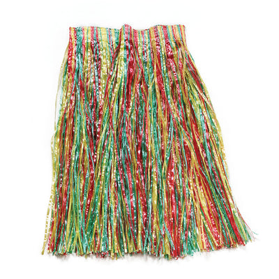 Grass Skirt Multi Adult Budget Costume Accessories Unisex_1 BA108
