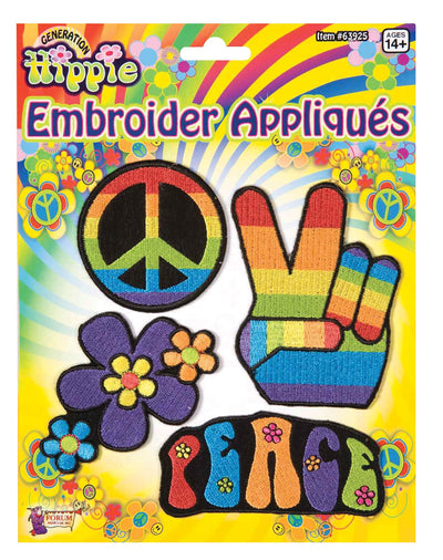 Hippy Appliques Costume Accessories Unisex_1 BA1130