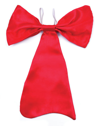 Mens Bow Tie Large Red Costume Accesories Male Halloween_1 BA1325