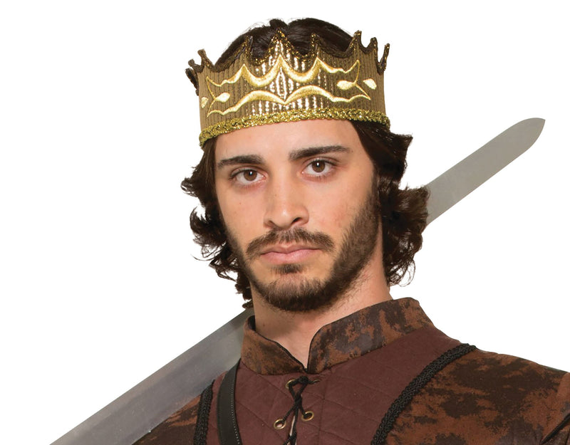Mens Medieval Fantasy Crown Costume Accesories Male Halloween_1 BA1701