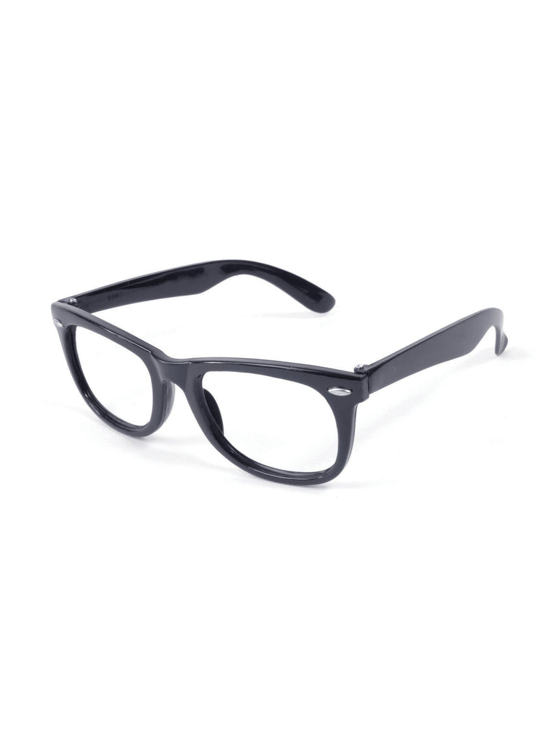 Black Frame Spectacles Costume Accessory